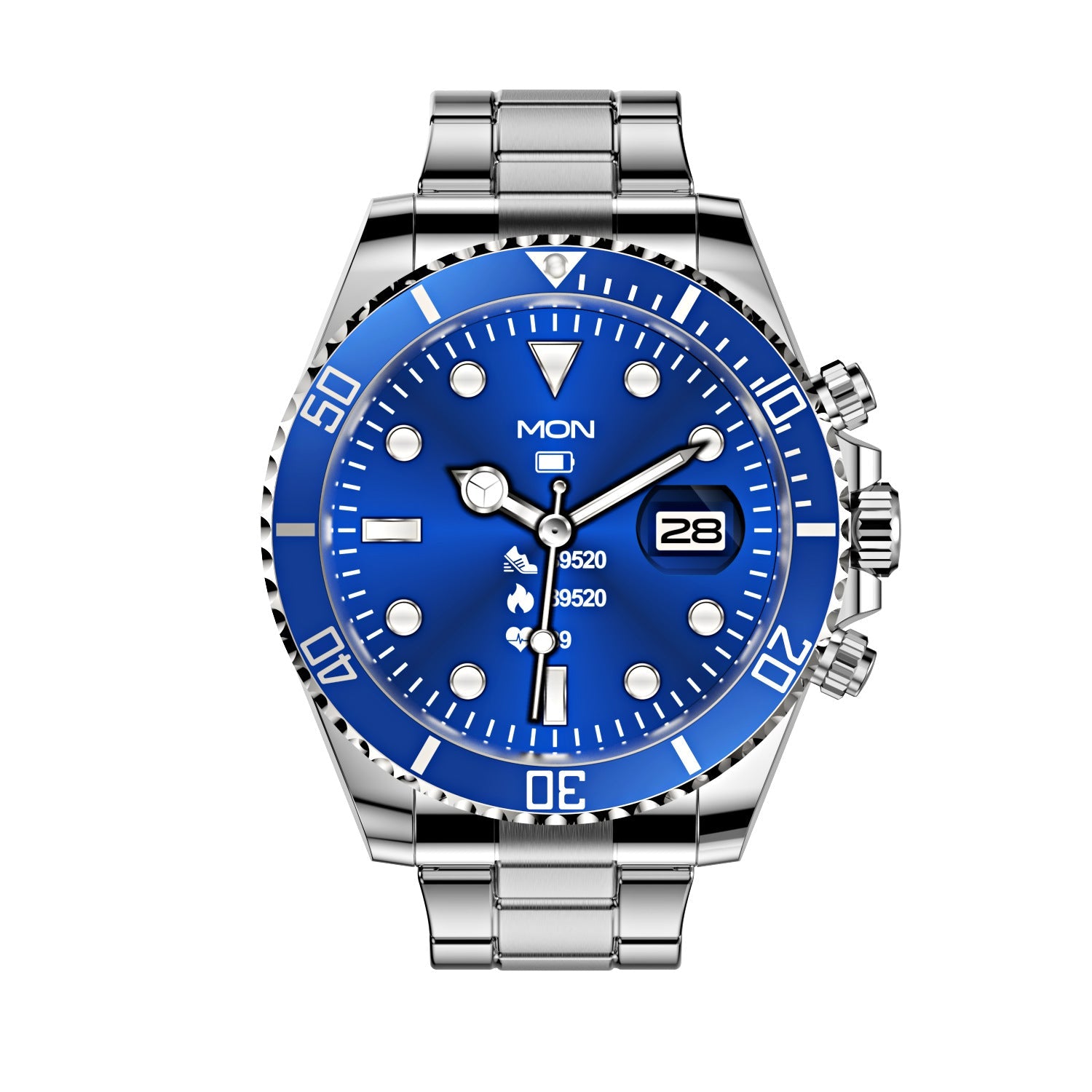 Stainless Steel Smart Watch