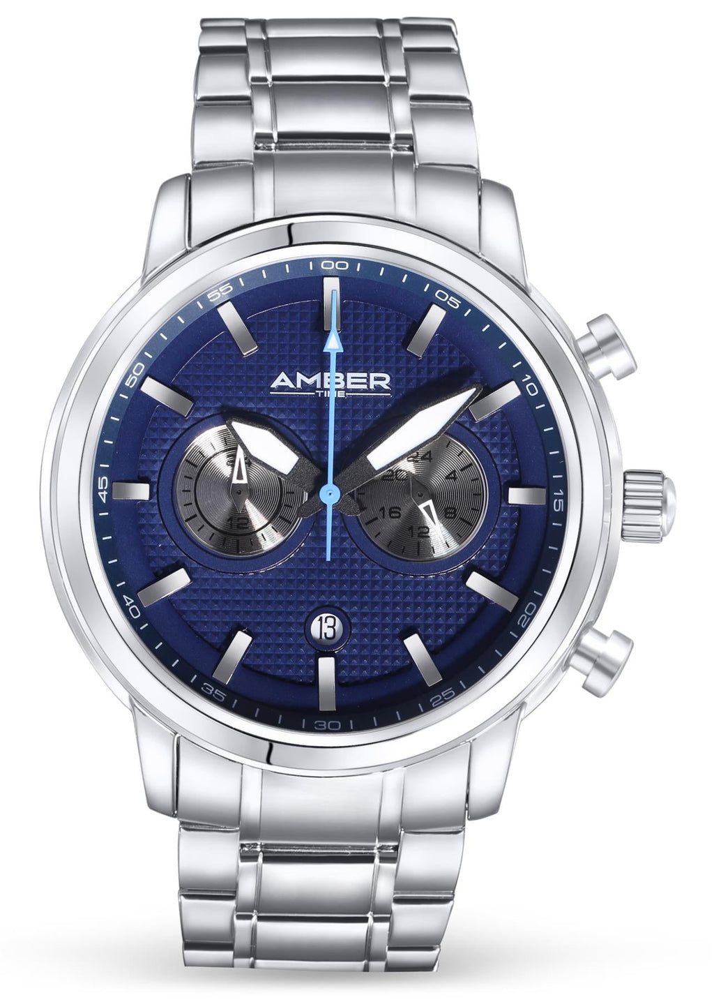 Men's Quartz Chronograph Watch - Stainless Steel