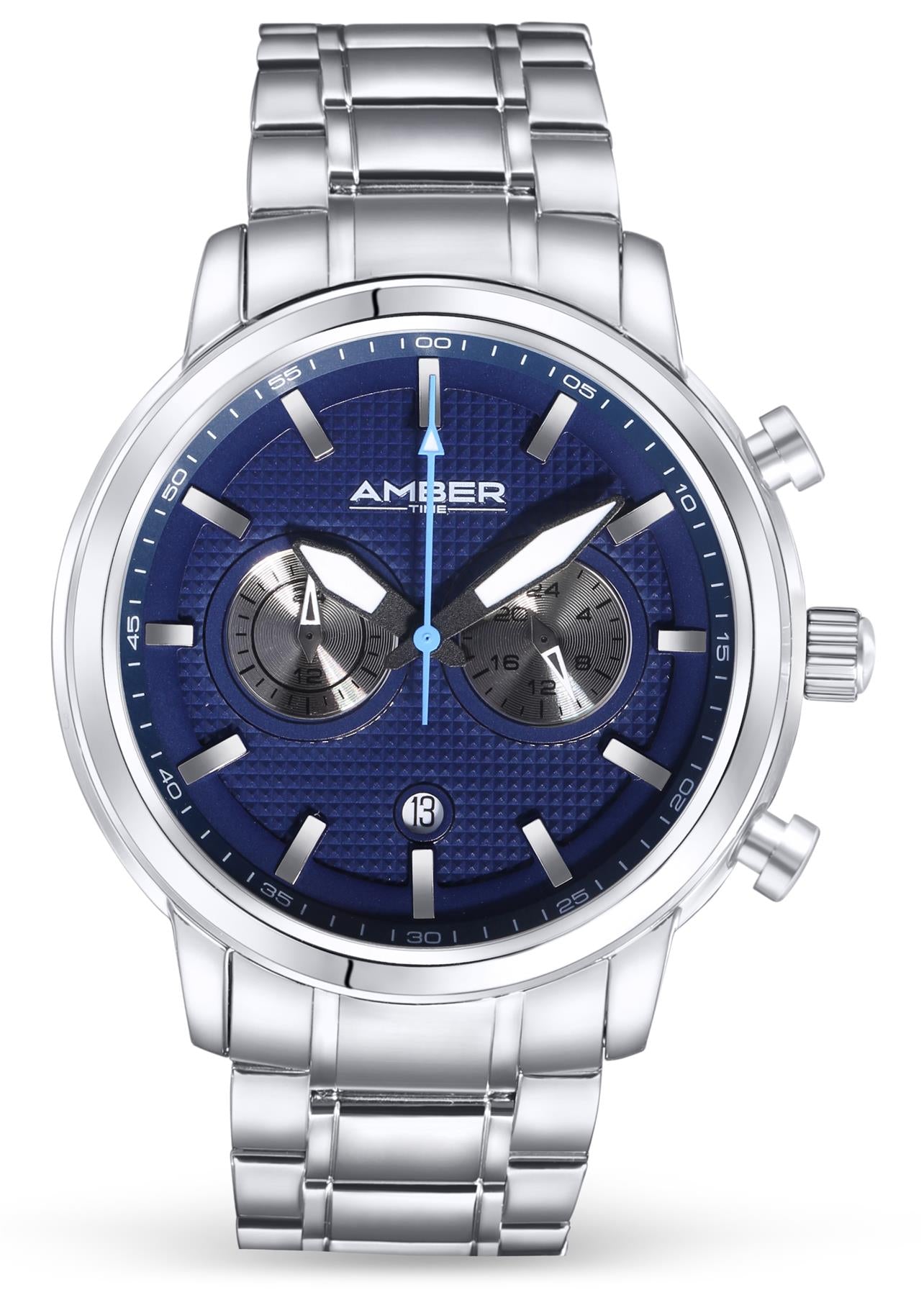Men's Quartz Chronograph Watch - Stainless Steel