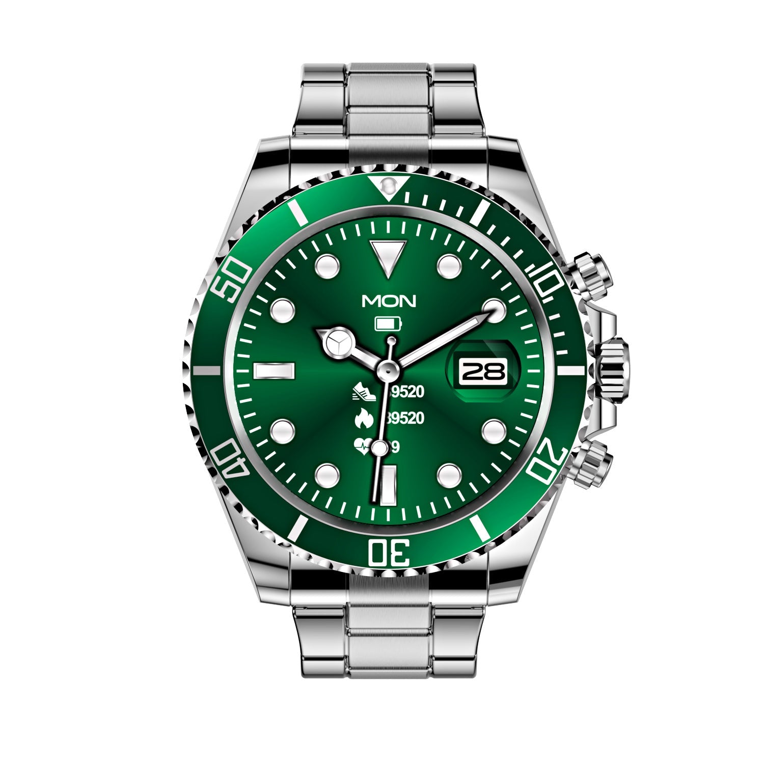 Stainless Steel Smart Watch