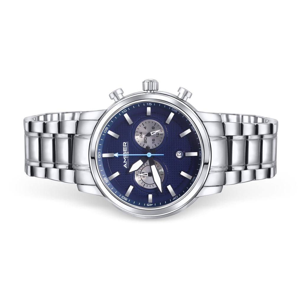 Men's Quartz Chronograph Watch - Stainless Steel