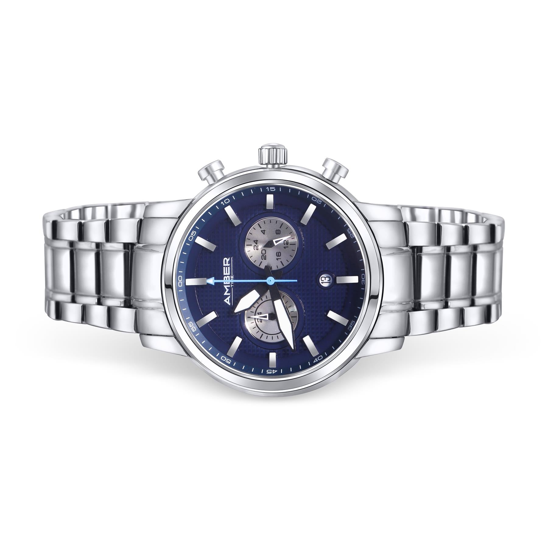 Men's Quartz Chronograph Watch - Stainless Steel