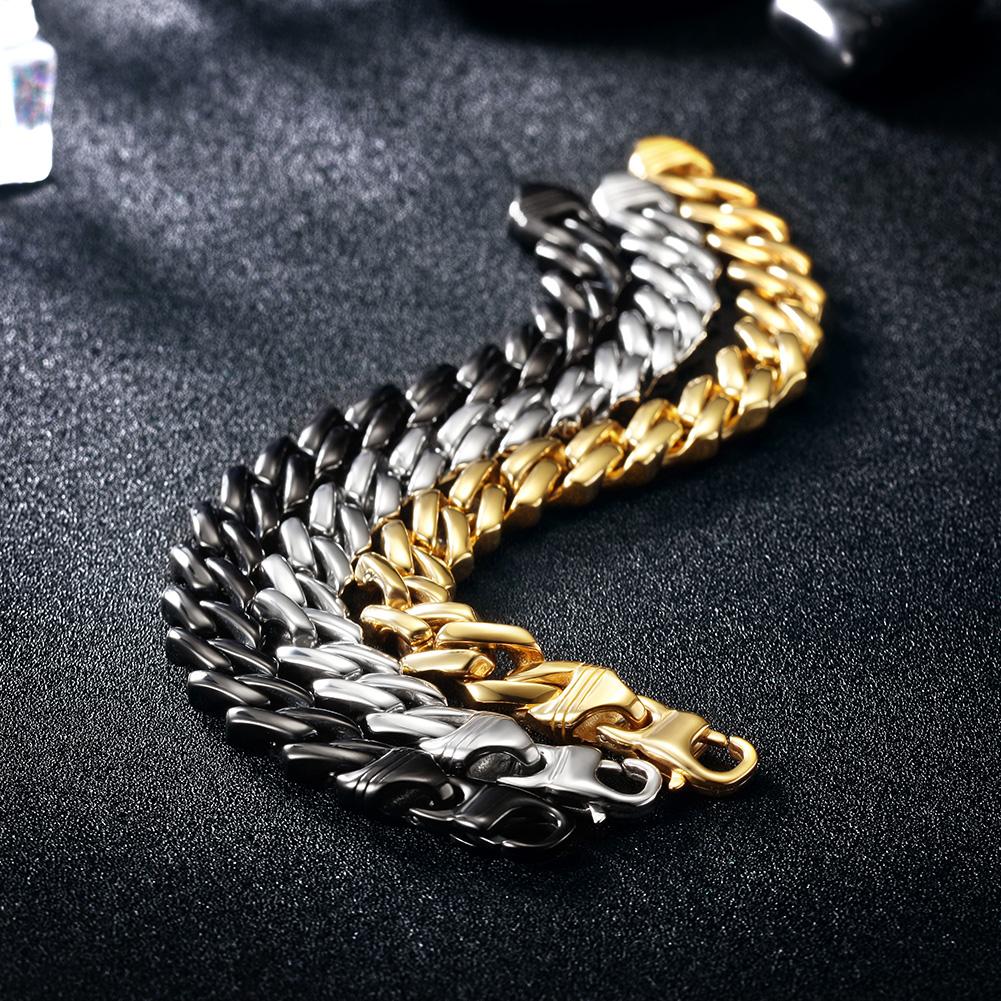 Cuban Chain Bracelet - Lobster Clasp