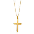 Christian Jesus Cross Necklace - Stainless Steel Chains