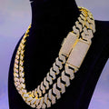 Moissanite Cuban Link Chain - S925 Silver
