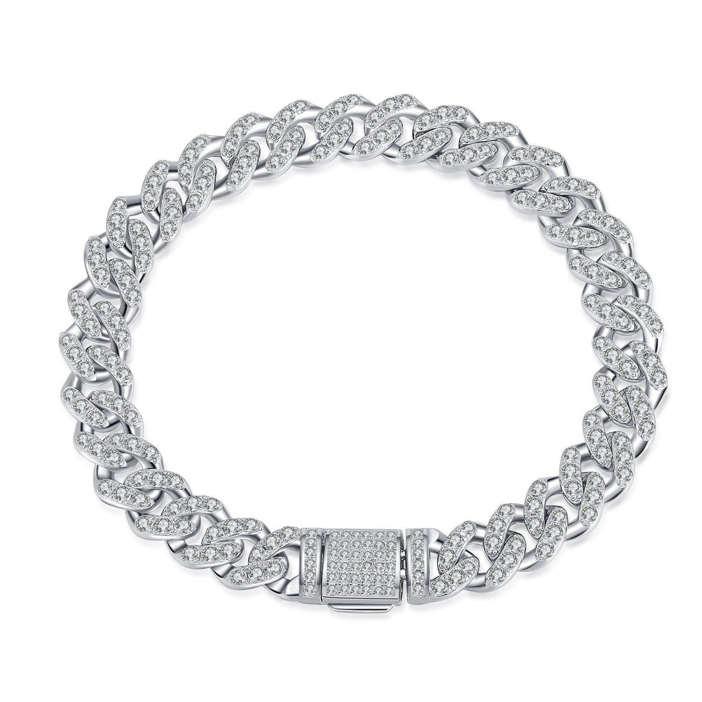 Cuban Link Moissanite Bracelet