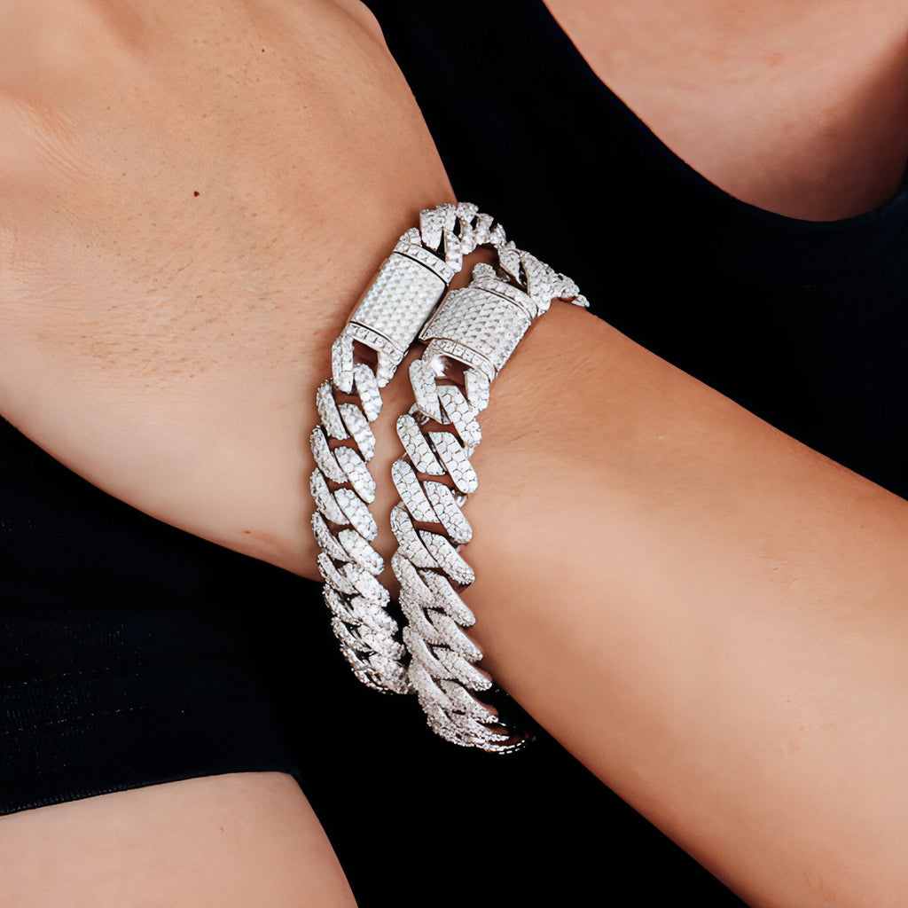 Diamond Cuban Bracelet - LuxeJewels™