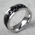 BC Spinner Chain Ring - Gold & Black & Silver